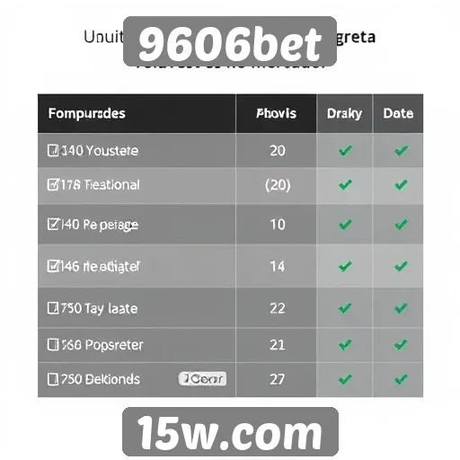 Comparação com outros sites de aposta relevantes